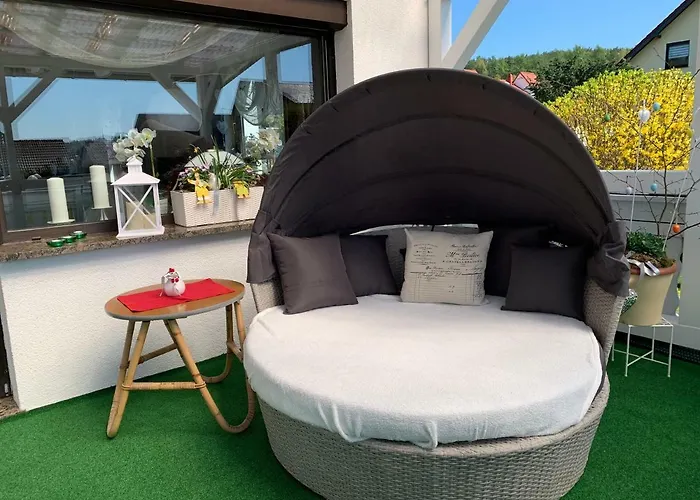 Zur Waldauer Hoehe Mit 3 Sz, 120qm & 40qm Balkon Appartamento *